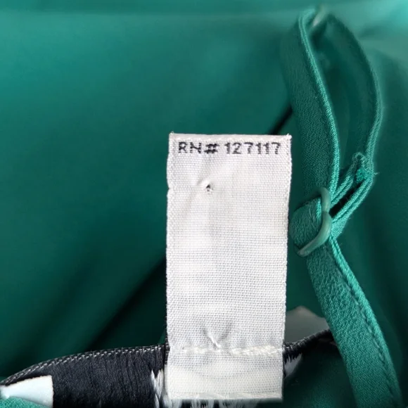 Badgley Mischka Women’s Belle Chiffon Formal Gown Kelly Green Maxi Dress Size 8 - Picture 10 of 13